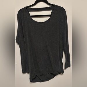 Wilfred open back Long sleeve shirt